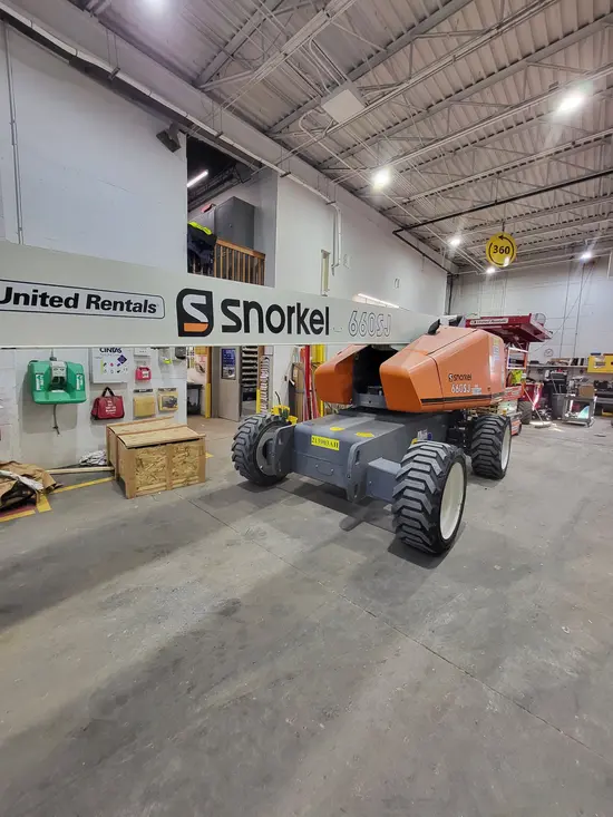 2018 Snorkel 660SJ Boom Lift