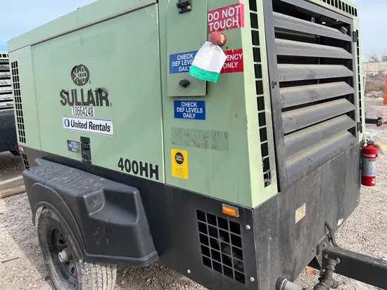 2017 Sullair 400DHH Air Compressor