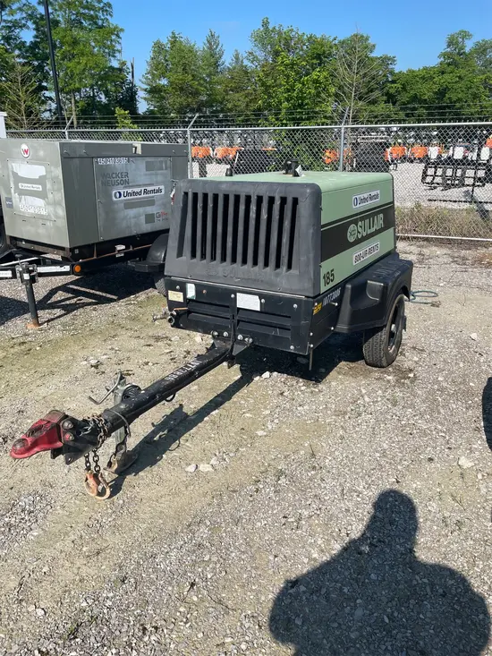 2018 Sullair 185DPQ-KU-T3 Air Compressor