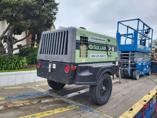 2018 Sullair 185DPQ-KU-T3 Air Compressor