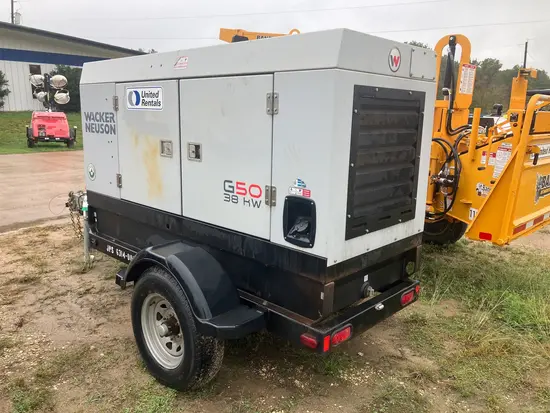 2019 Wacker Neuson G 50 Diesel Generator