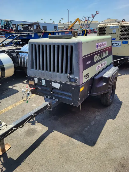 2019 Sullair 185DPQ-KU-T3 Air Compressor