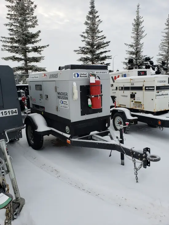 2021 Wacker Neuson G25 T4F Diesel Generator