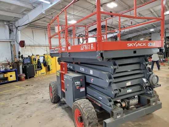 2017 Skyjack SJ8841RT Rough Terrain Scissor Lift