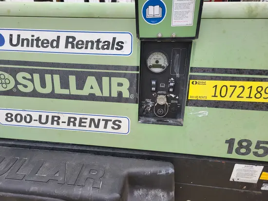 2018 Sullair 185DPQ-KU-T3 Air Compressor