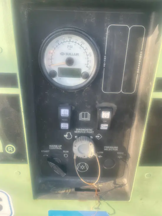 2017 Sullair 185DPQ-KU-T3 Air Compressor