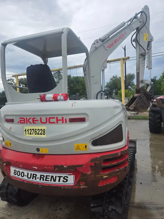 2021 Takeuchi TB240 Mini Excavator