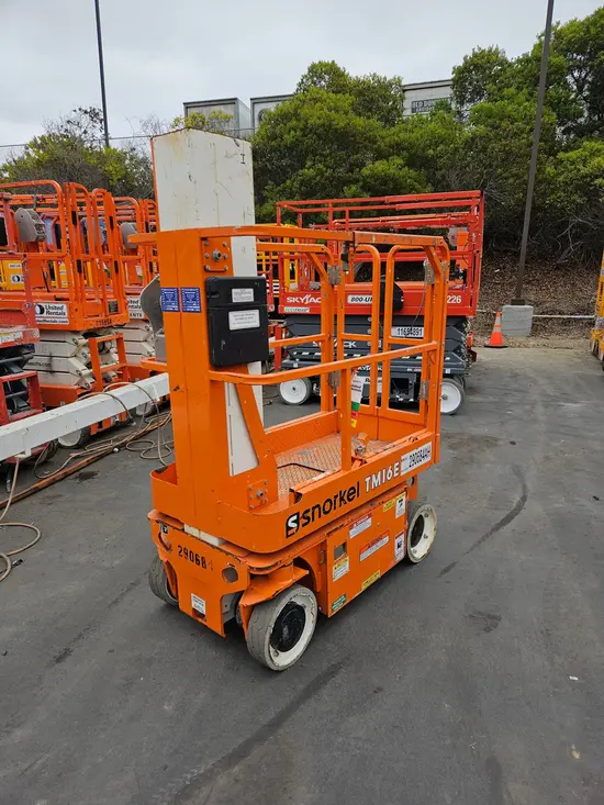 2022 Snorkel TM16E Self-Propelled One-Person Lift