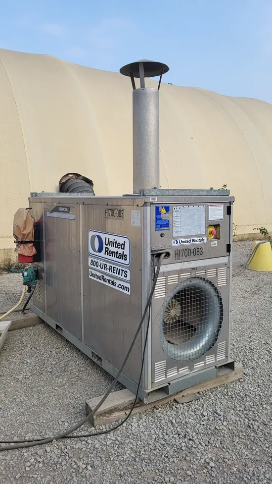 2018 THERMOBILE IMAC 2000 Indirect Fired Heater