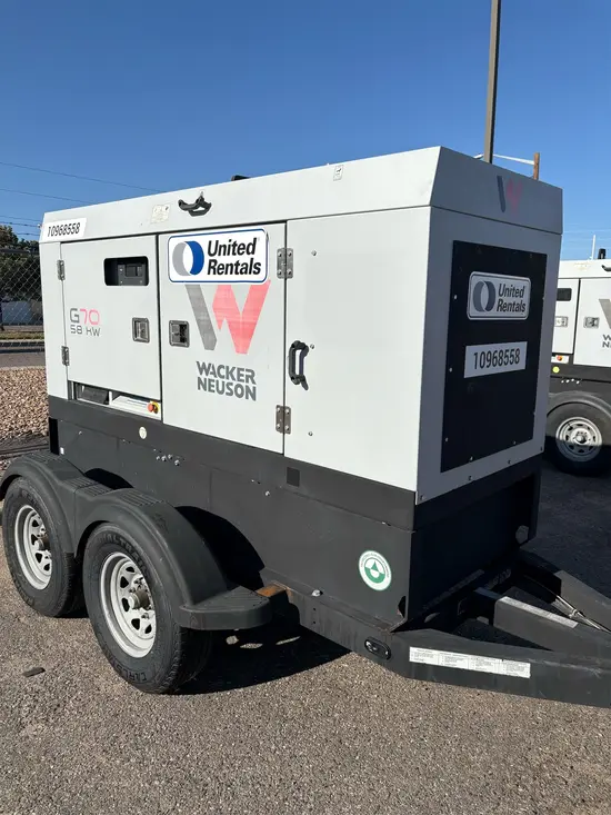 2019 Wacker Neuson G70 T4F Diesel Generator