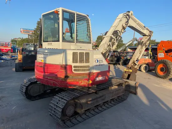 2017 Takeuchi TB280FR Excavator