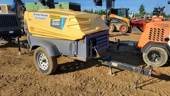 2018 Atlas Copco XAS185KD7 T4F Air Compressor