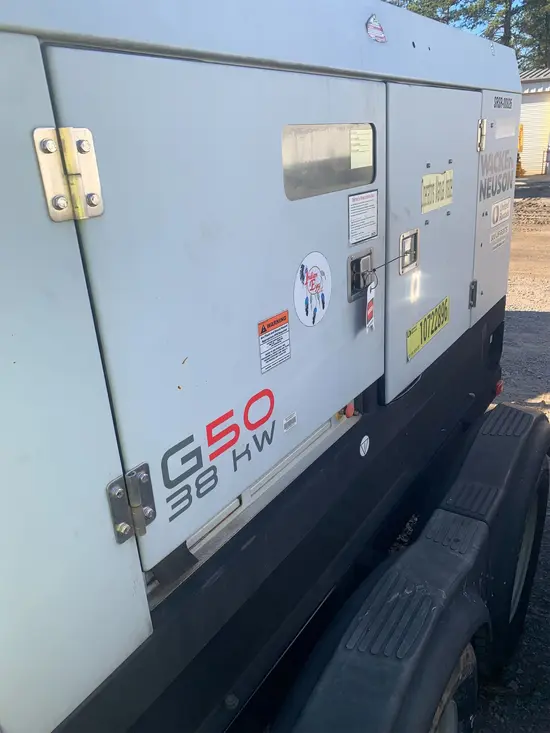 2018 Wacker Neuson G50 T4F Diesel Generator