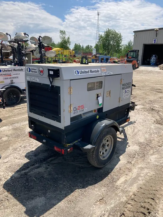 2019 Wacker Neuson G25 T4F Diesel Generator