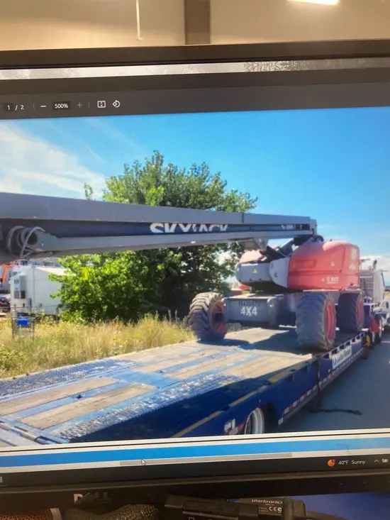 2015 Skyjack SJ86T Boom Lift