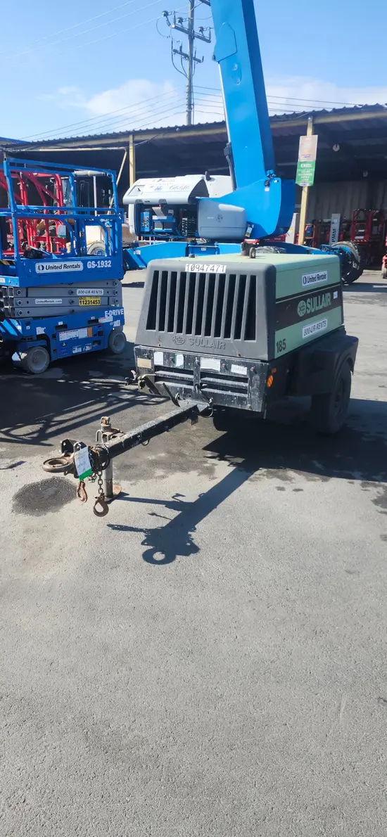 2019 Sullair 185DPQ-KU-T3 Air Compressor