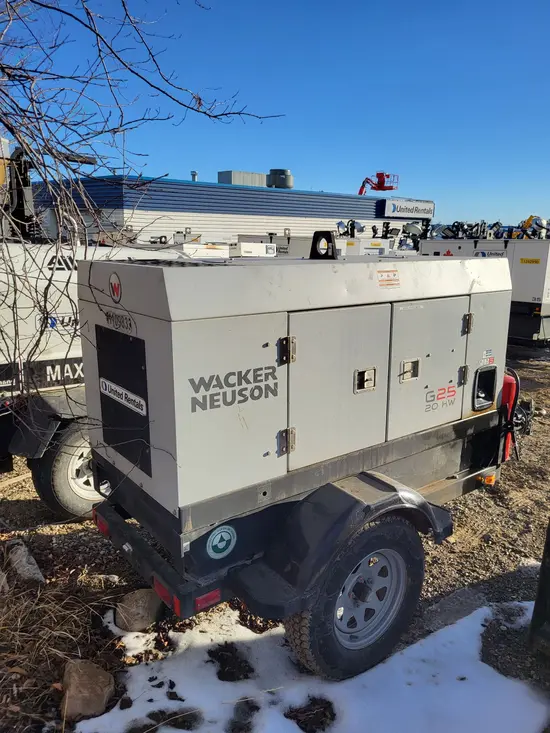 2020 Wacker Neuson G25 T4F Diesel Generator