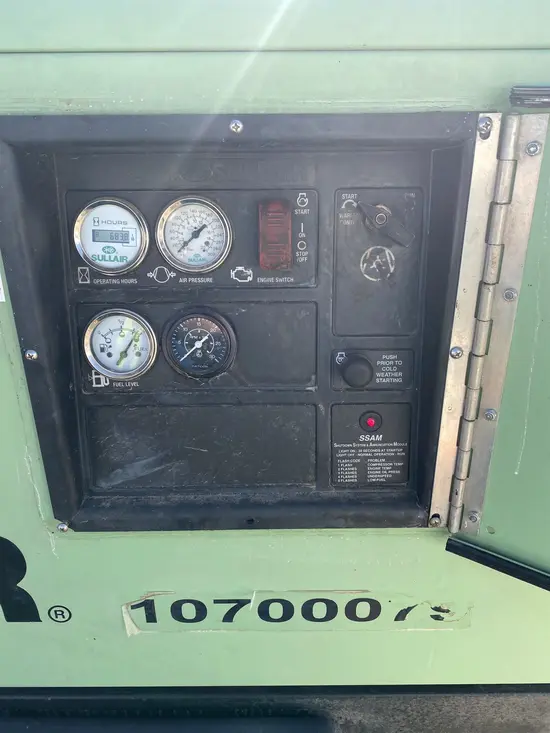 2017 Sullair 185DPQ-KU-T3 Air Compressor