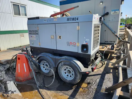 2021 Wacker Neuson G 50 Diesel Generator