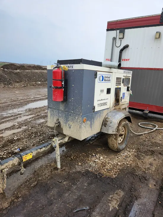 2021 Atlas Copco QAS45 Diesel Generator