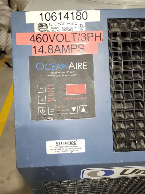 2017 OCEANAIRE 20ACH6034 Electric Heater