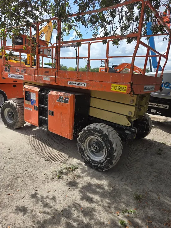 2018 JLG 330LRT Rough Terrain Scissor Lift