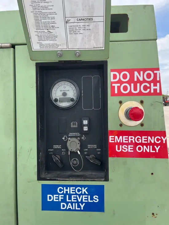 2017 Sullair 400DHH Air Compressor