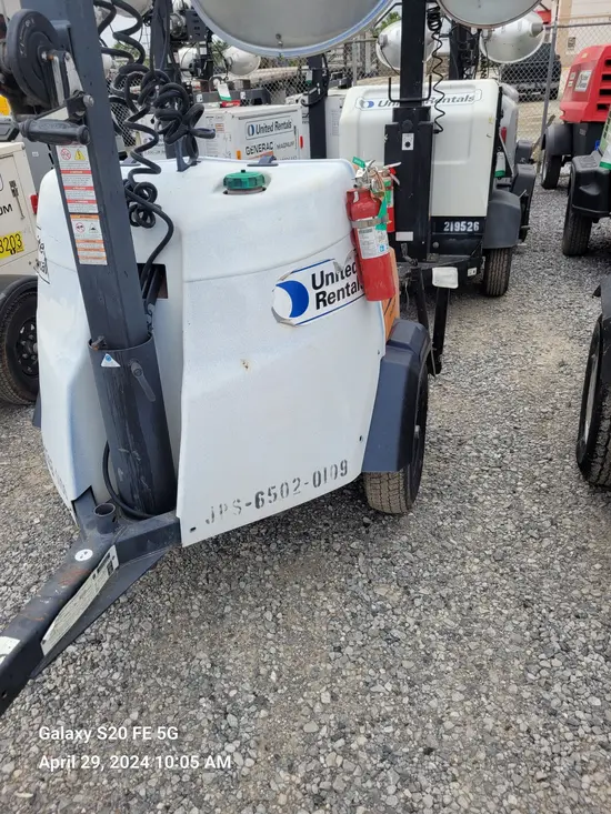 2018 Generac MLT6SM Portable Light Tower