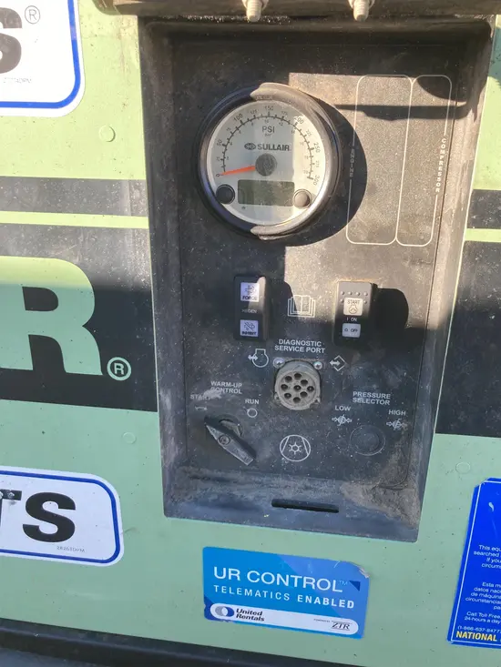 2019 Sullair 185DPQ-KU-T3 Air Compressor