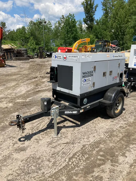 2019 Wacker Neuson G25 T4F Diesel Generator