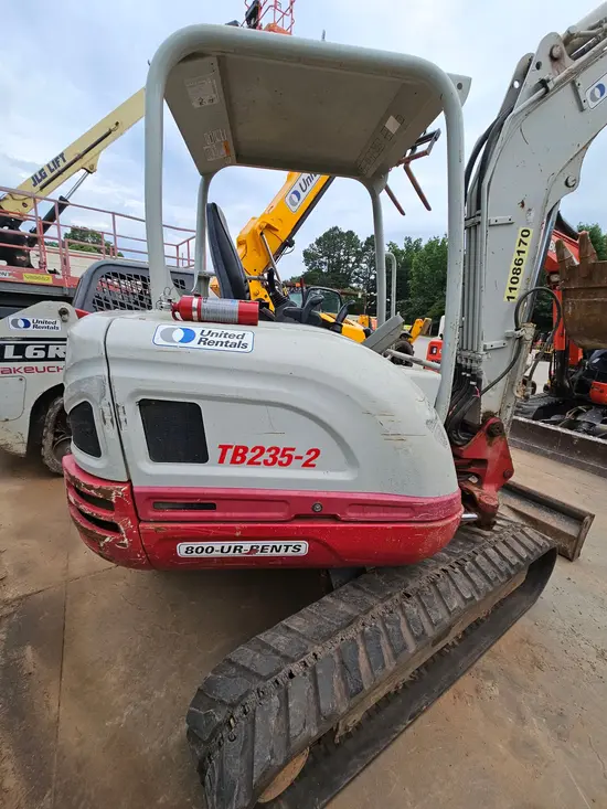 2020 Takeuchi TB235-2R Mini Excavator