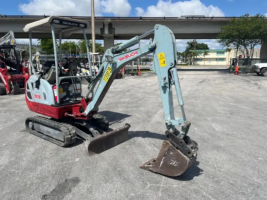 2021 Takeuchi TB216 Mini Excavator
