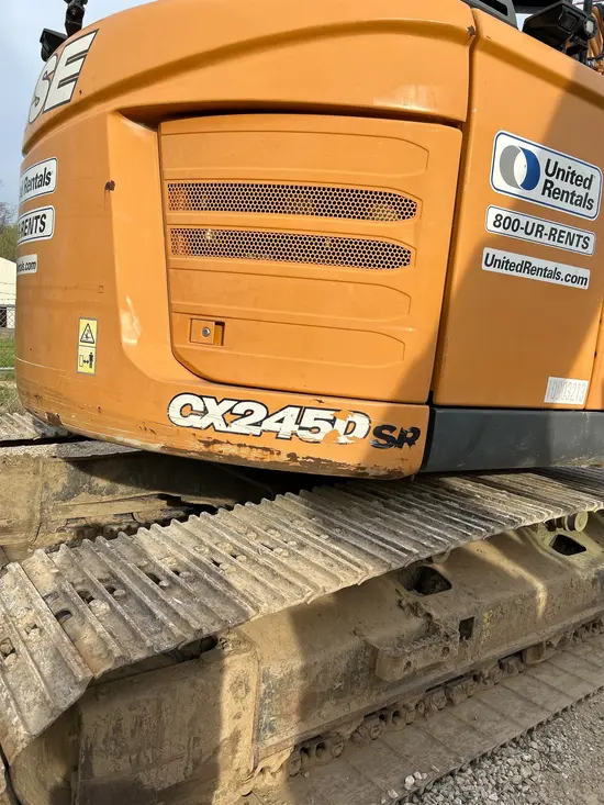 2019 Case CX245D LC Excavator