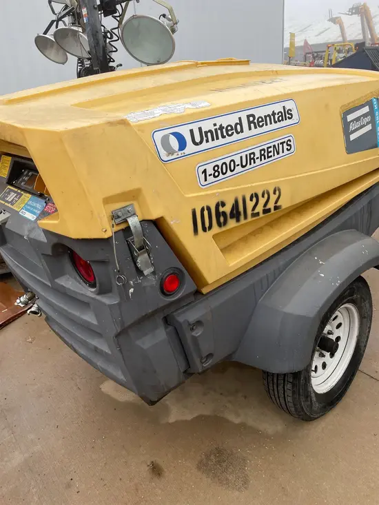 2017 Atlas Copco XAS185KD7 T4F Air Compressor