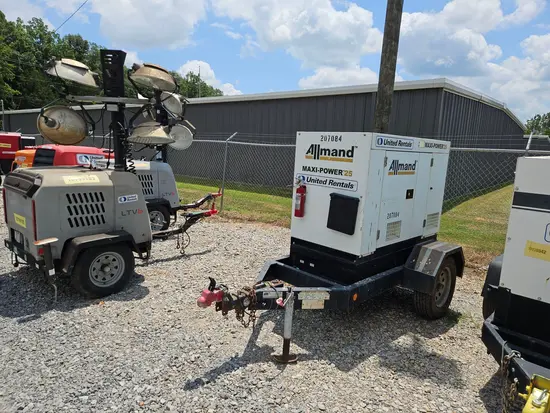 2018 Allmand MP25 Diesel Generator