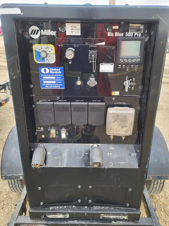 2019 Miller Welders BIG BLUE 500PRO Welder
