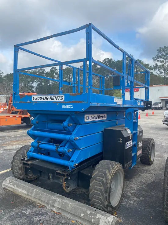 2016 Genie GS-4390 RT Rough Terrain Scissor Lift