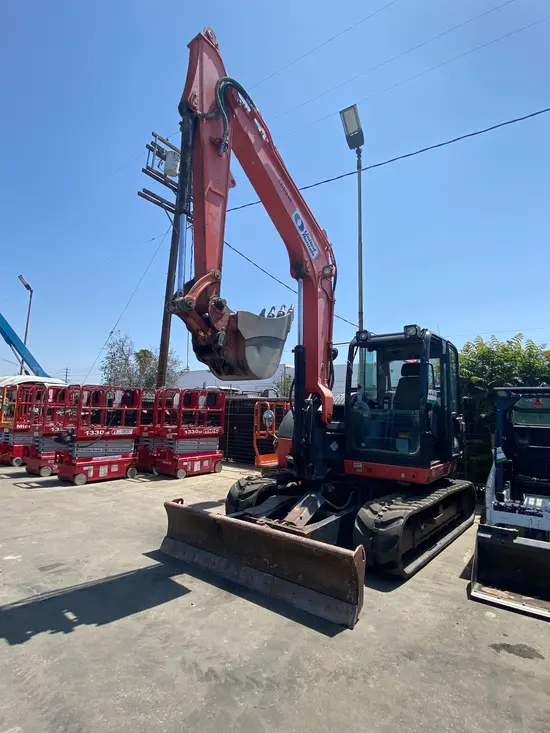 2019 Kubota KX080-4SR3A Mini Excavator