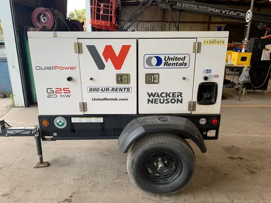 2022 Wacker Neuson G25 T4F Diesel Generator