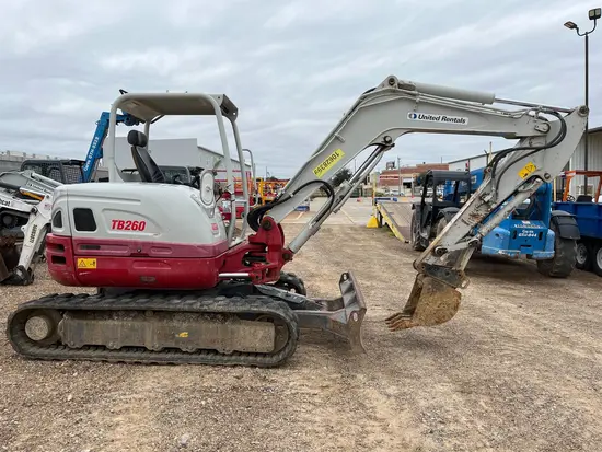 2017 Takeuchi TB260 Mini Excavator