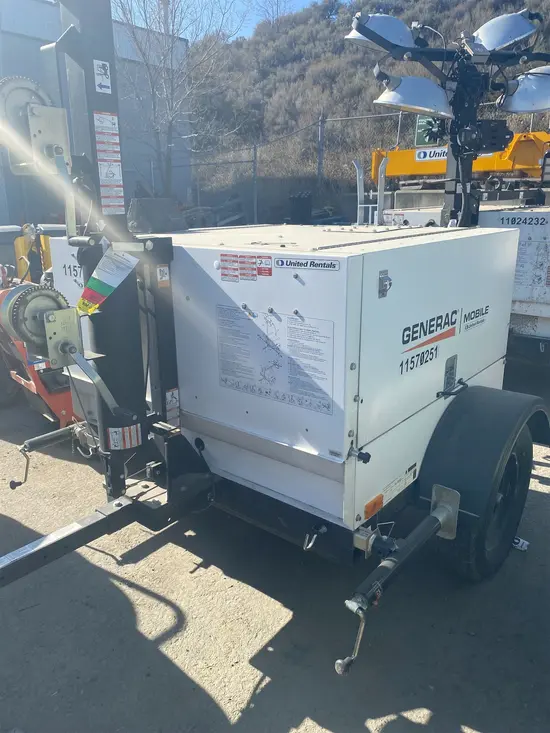 2022 Generac MLT5080K Portable Light Tower