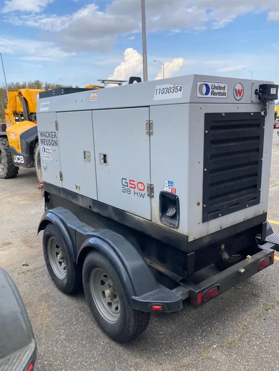 2019 Wacker Neuson G50 T4F Diesel Generator