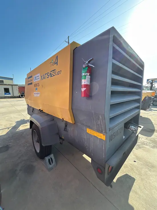 2016 Atlas Copco XATS750JD7 Air Compressor