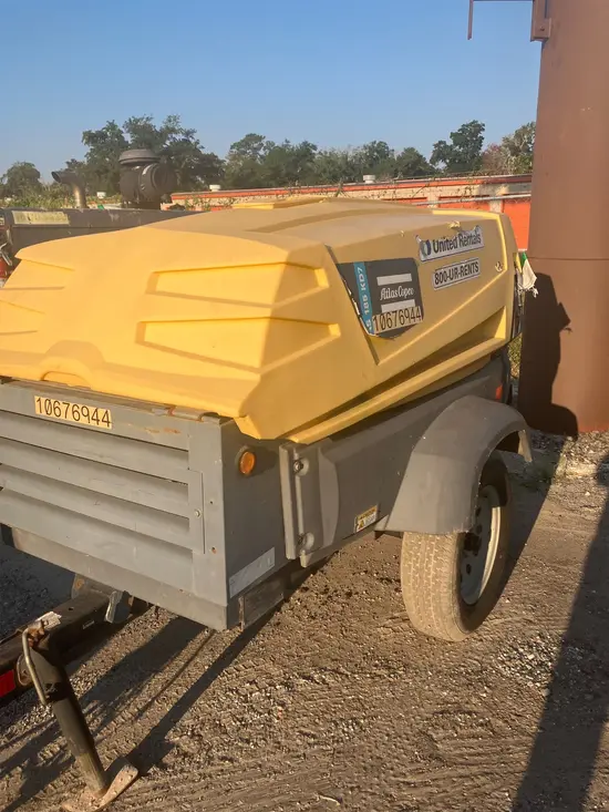 2017 Atlas Copco XAS185KD7 T4F Air Compressor