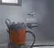 Orange and black HUSQVARNA Wet/Dry Portable Vacuum, 10-14 gal.
