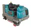 Green Tennant 62 inch Ride-on Floor Scrubber Sweeper