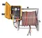 Yellow and black Cherne air test control panel