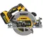 Yellow, gray and black DEWALT Circular Saw, 7-1/4 in., Cordless, Electric Powered