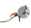 Orange Husqvarna 9 inch electric concrete cut off saw