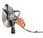 Orange Husqvarna 9 inch electric concrete cut off saw